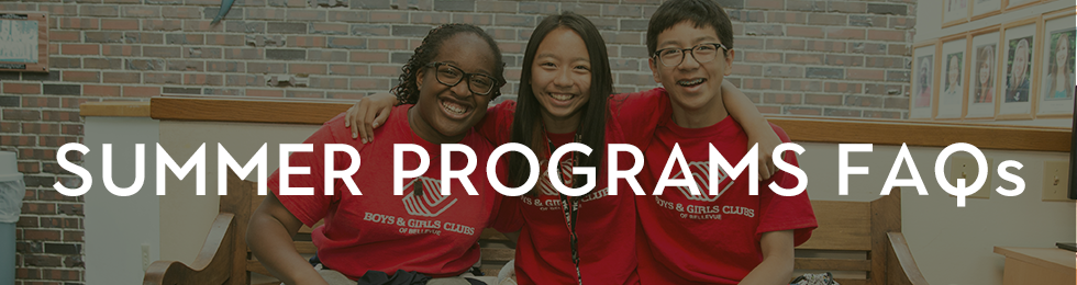 Summer Programs FAQs