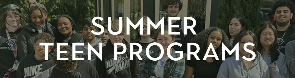 Summer Teen Programs