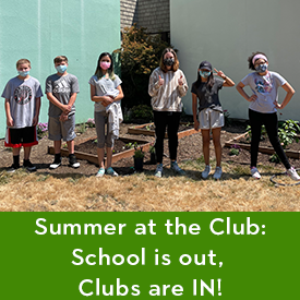 Summer at the Club: School is out, Clubs are in
